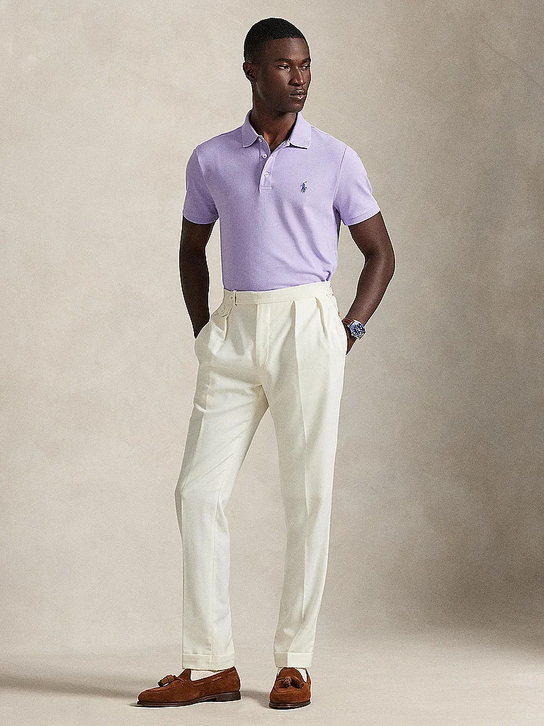 POLO RALPH LAUREN Poloshirt Custom Slim Fit lila   L herren 2